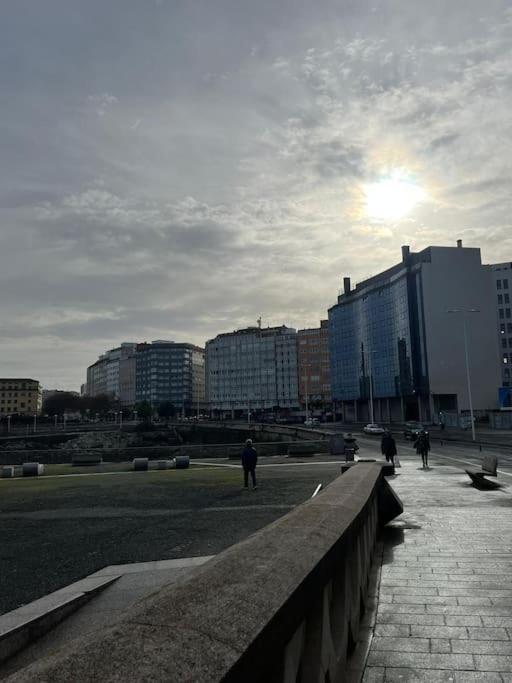 Centrico A Metros De La Playa Apartman A Coruña Kültér fotó